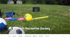 Desktop Screenshot of gabriolarecreation.org